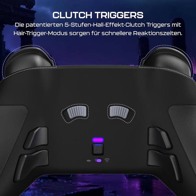 Turtle Beach Victrix Pro BFG Reloaded Wireless PlayStation Kontroller Fekete - black