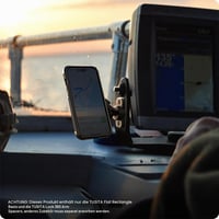 TUSITA Lock 360 základná podpera, obdĺžniková základná doska s 2 otvormi – čierna montážna základňa pre smartfón a na volant auta, kompatibilná s TUSITA Lock 360 5