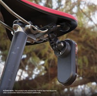 TUSITA Držiak na sedlovku pre Garmin Varia RTL510 RTL515 RVR315 RearVue 820 Zadný radarový cyklistický svetelný set 5