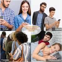 Ochranné tvrdené sklo na displej TUTUO pre Samsung Galaxy A53 5G, privátne, 2 ks, tvrdosť 9H, odolné voči poškriabaniu, anti-spy, čierne 6