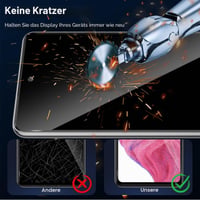 Ochranné tvrdené sklo na displej TUTUO pre Samsung Galaxy A53 5G, privátne, 2 ks, tvrdosť 9H, odolné voči poškriabaniu, anti-spy, čierne 3