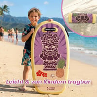 Nafukovací bodyboard pre deti Tuxedo Sailor, plavecká doska na surfovanie a jazdenie na vlnách na pláži, pre začiatočníkov aj pokročilých 6