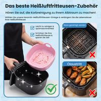 TuYines keramická zapekacia misa do teplovzdušnej rúry a klasickej rúry, s úchytkami, na lasagne, tiramisu, zapekané jedlá, koláče, tapas, 20x20 cm, štvorcový tvar 3
