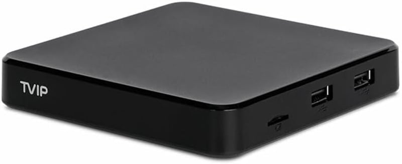 TVIP S-Box v.605 SE 4K IP TV streamer Android 6.0 WiFi 5GHz 1GB RAM 8GB