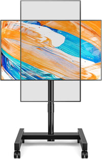 TVON Mobil TV Állvány Kerekekkel 13-50" Plasma/LCD/LED Tévéhez 1