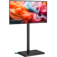 TVON TV stalak za televizore 32-55 inča - podesivi po visini, rotirajući podni stalak, VESA 400x400mm, nosivost 40kg, crni 1