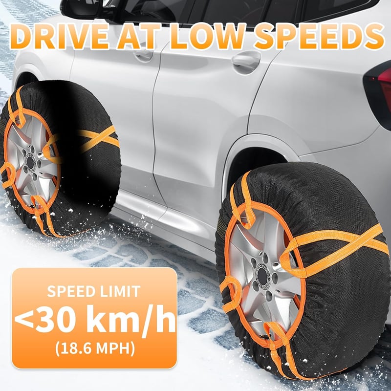 TVWVT Textil Hólánc SUV Minivan Subaru Autókhoz - 2 Darabos Készlet