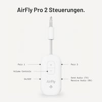 Twelve South AirFly Pro 2 Bluetooth 5.0 vysielač a prijímač adaptér 3,5 mm AUX – biela 8