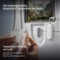 Twelve South AirFly Pro 2 Bluetooth 5.0 vysielač a prijímač adaptér 3,5 mm AUX – biela 3
