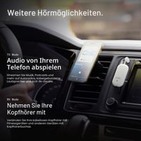 Twelve South AirFly Pro 2 Bluetooth 5.0 vysielač a prijímač adaptér 3,5 mm AUX – biela 6