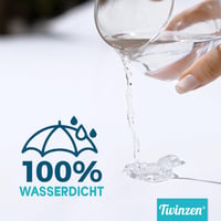 Twinzen vízhatlan és légáteresztő matracvédő 120x200 cm - 120 x 200 cm 2