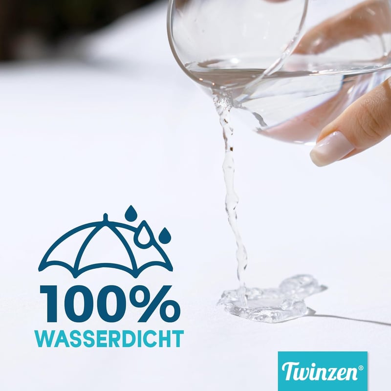 Twinzen vízhatlan és légáteresztő matracvédő 120x200 cm - 120 x 200 cm