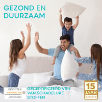 Twinzen vízhatlan matracvédő 120x200 cm pamut légáteresztő 3