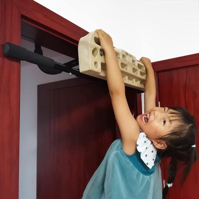 TWO STONES Hangboard Ajtóra Szerelhető Húzódzkodó Rúd Klettertraining Edzéshez
