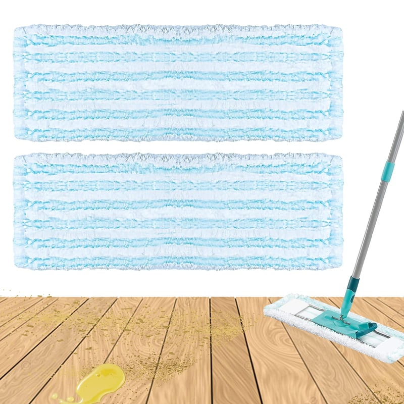 TXErfolg Náhradný návlek na mop pre Leifheit Profi XL Micro Duo a Cotton Plus, 42 cm, 2 ks, z mikrovlákna, na dlažbu a laminát