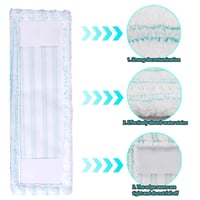 TXErfolg Náhradný návlek na mop pre Leifheit Profi XL Micro Duo a Cotton Plus, 42 cm, 2 ks, z mikrovlákna, na dlažbu a laminát 3
