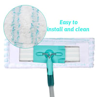 TXErfolg Náhradný návlek na mop pre Leifheit Profi XL Micro Duo a Cotton Plus, 42 cm, 2 ks, z mikrovlákna, na dlažbu a laminát 4