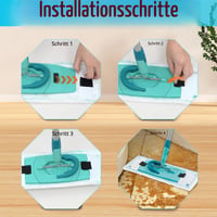 TXErfolg navlaka za brisač poda za Leifheit Clean Twist M Ergo Micro Duo – pakiranje od 3 komada 4