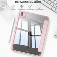 Puzdro TXWLLIU pre iPad Pro 11" 2022/2021/2020/2018 a Air 11" M3/M2 2025/2024, ultratenké ľahké ochranné puzdro, funkcia Auto Sleep/Wake, ružové 5