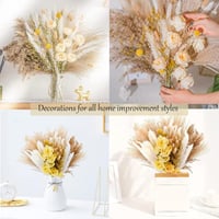 Tycons Pampas Grass 80 db Száraz Virág Dekoráció Boho Stílusú Lakáshoz 5