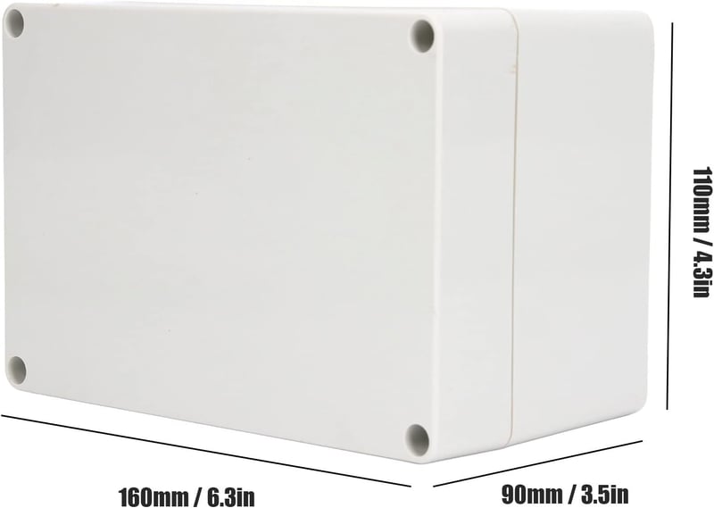 Tyenaza Vízálló IP65 Elosztódoboz 16x11x9cm ABS Elektromos Csatlakozó Doboz