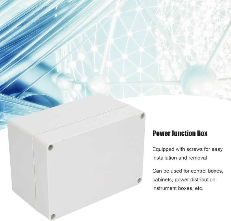 Tyenaza Vízálló IP65 Elosztódoboz 16x11x9cm ABS Elektromos Csatlakozó Doboz