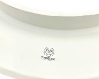 Tygerix Fehér 100mm Erősített PE Rozetta Fűtőcsövekhez, Kályhákhoz és Szerelvényekhez, Hőálló Fali Takaró 2