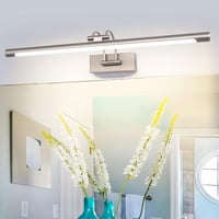 TYhogar LED Tükörfény Fürdőszoba 60cm Dimmelhető Fali Lámpa 15W 9