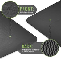 Tylmex Yoga Mat 183x61cm TPE Csúszásmentes Fitness Pilates Tornaszőnyeg 3