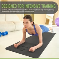 Tylmex Yoga Mat 183x61cm TPE Csúszásmentes Fitness Pilates Tornaszőnyeg 5