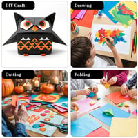 TYOREW Farebný papier A4 100 listov 20 farieb 120 g/m² Sada papiera na origami, scrapbooking, kreatívne tvorenie, DIY projekty a kancelársku tlač 3