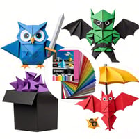 TYOREW Farebný papier A4 100 listov 20 farieb 120 g/m² Sada papiera na origami, scrapbooking, kreatívne tvorenie, DIY projekty a kancelársku tlač 4