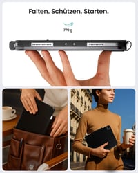 Ochranné puzdro s klávesnicou typecase Edge+ pre iPad Air 11" / iPad Air 5 / 4. generácie – Puzdro s integrovanou klávesnicou 8