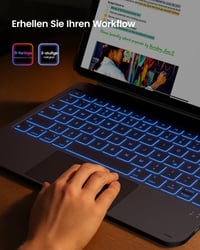 Ochranné puzdro s klávesnicou typecase Edge+ pre iPad Air 11" / iPad Air 5 / 4. generácie – Puzdro s integrovanou klávesnicou 7