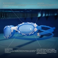 Plavecké okuliare TYR Nest Pro – dymové, univerzálna veľkosť 3