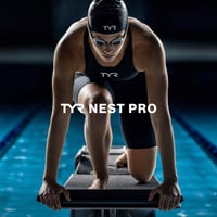 Plavecké okuliare TYR Nest Pro – dymové, univerzálna veľkosť 2