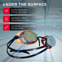 TYR Socket Rocket 2.0 felnőtt úszószemüveg - Unit size, transparent 3