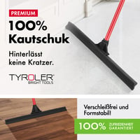 Tyroler Bright Tools Vízlehúzó Padlólehúzó 60 cm Szilikon Ajkú Gumival Padlóhoz 2