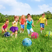 U&C Planet Labdakészlet 15-21 cm Gumilabdák Pumpával Gyerekeknek 6