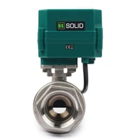 U.S. Solid DN40 1-1/2" Motorni kuglasti ventil od nehrđajućeg čelika, 230V AC, automatski povrat, zatvoren u slučaju nestanka struje 2