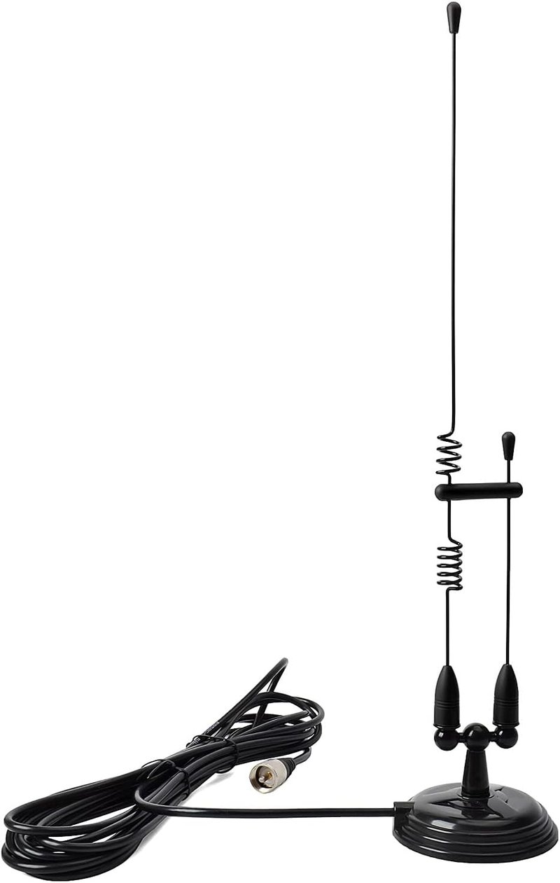 UAYESOK VHF/UHF Duál sávos autós rádió antenna mágneses talppal