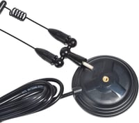 UAYESOK VHF/UHF Duál sávos autós rádió antenna mágneses talppal 4