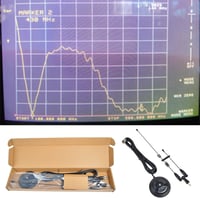 UAYESOK VHF/UHF Duál sávos autós rádió antenna mágneses talppal 6