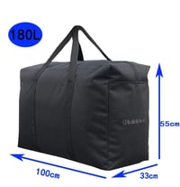 Geantă de depozitare Ubagoo 180L din material Oxford cu mânere, pentru lenjerie de pat, protecție de saltea, plapumă, pernă, 100x55x33 cm, rezistentă 3