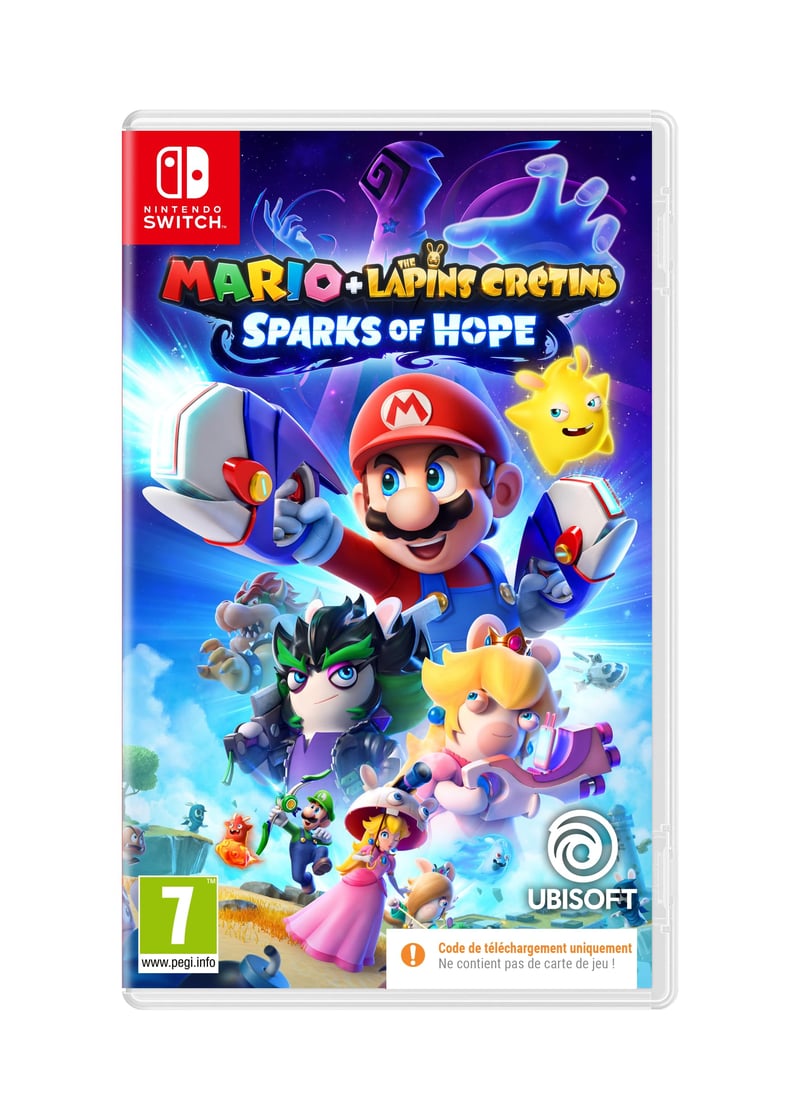 Ubisoft Mario + Rabbids: Sparks of Hope – Hra na Nintendo Switch (francúzština, kód v balení)