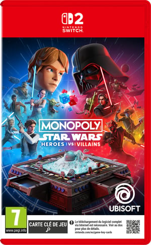 Ubisoft Monopoly Star Wars Heroes vs Villains Nintendo Switch 2 društvena igra francuska verzija