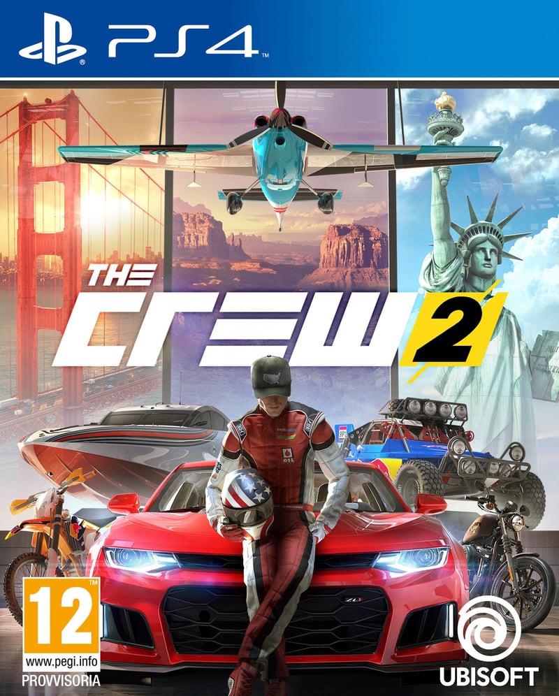Ubisoft The Crew 2 Standard Edition - Joc PlayStation 4 - Simulator de curse PS4