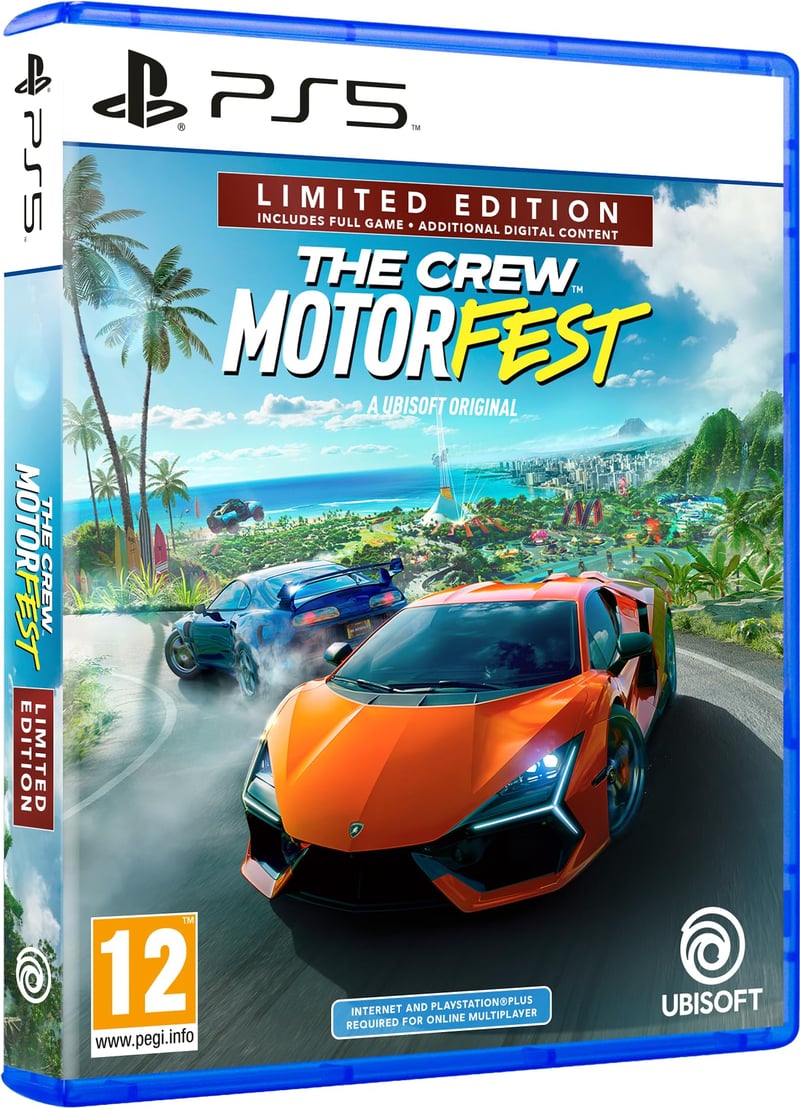 Ubisoft The Crew Motorfest Limited Edition PS5 játék - Exkluzív Amazon kiadás