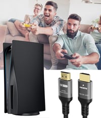 HDMI 2.1 kábel Ubluker 48 Gbps, 8K@60Hz, 4K@120Hz, eARC HDR10+ – 1,5 m 6