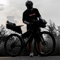UBORSE Vodotesná podsedlová brašna na bicykel 13L Bikepacking taška na MTB a cestný bicykel 9
